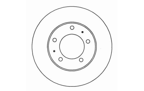 Disque de frein 16885 ABS