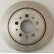 Disque de frein 16907 ABS