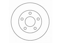 Disque de frein 16916 ABS