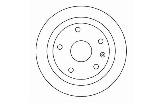 Disque de frein 16925 ABS