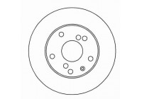 Disque de frein 16926 ABS