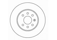 Disque de frein 16927 ABS