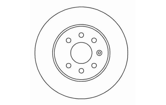 Disque de frein 16927 ABS