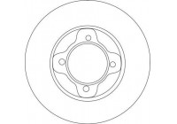 Disque de frein 16931 ABS