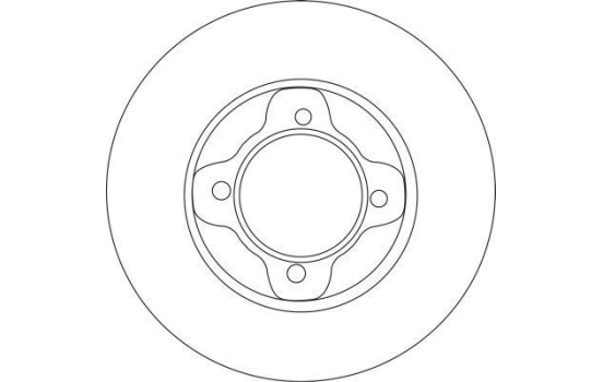 Disque de frein 16931 ABS