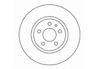 Disque de frein 16938 ABS
