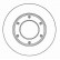 Disque de frein 16941 ABS