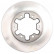 Disque de frein 16991 ABS