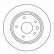 Disque de frein 16999 ABS