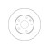 Disque de frein 17011 ABS, Vignette 2