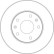 Disque de frein 17011 ABS
