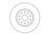 Disque de frein 17014 ABS