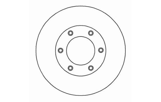 Disque de frein 17015 ABS