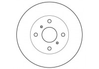 Disque de frein 17019 ABS