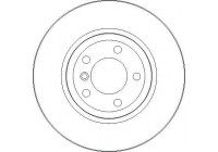 Disque de frein 17025 ABS