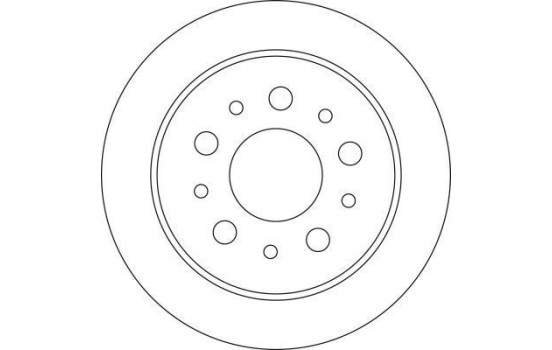 Disque de frein 17030 ABS