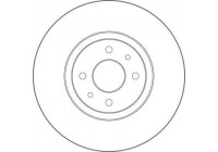 Disque de frein 17031 ABS