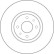 Disque de frein 17031 ABS