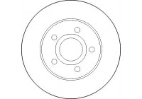Disque de frein 17032 ABS