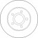 Disque de frein 17032 ABS
