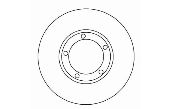 Disque de frein 17035 ABS