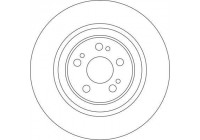 Disque de frein 17037 ABS