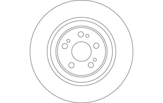 Disque de frein 17037 ABS