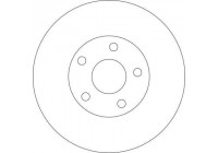 Disque de frein 17051 ABS