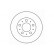 Disque de frein 17055 ABS, Vignette 2