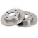 Disque de frein 17075 ABS