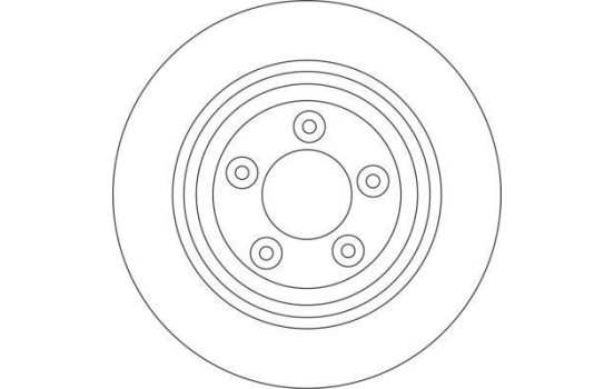 Disque de frein 17078 ABS