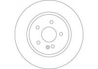 Disque de frein 17109 ABS