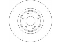 Disque de frein 17127 ABS