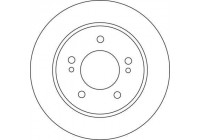 Disque de frein 17139 ABS