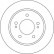 Disque de frein 17139 ABS
