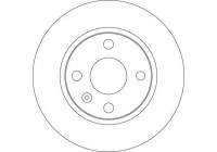 Disque de frein 17149 ABS