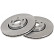 Disque de frein 17158 ABS