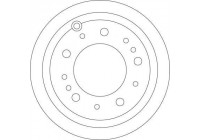 Disque de frein 17174 ABS