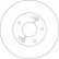 Disque de frein 17206 ABS, Vignette 2