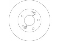 Disque de frein 17206 ABS