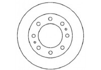 Disque de frein 17290 ABS