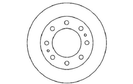 Disque de frein 17290 ABS