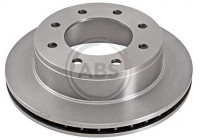 Disque de frein 17291 ABS