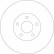 Disque de frein 17319 ABS