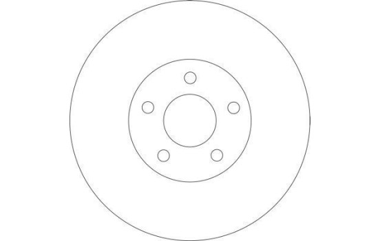 Disque de frein 17319 ABS