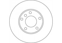 Disque de frein 17335 ABS