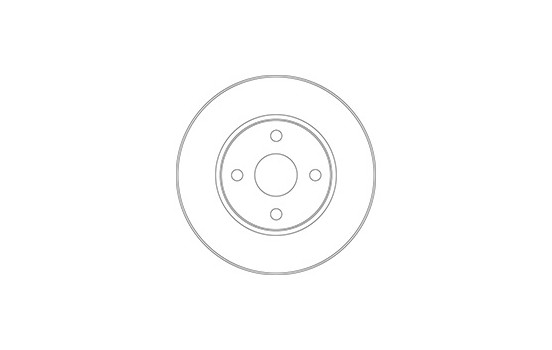 Disque de frein 17453 ABS, Image 2