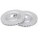 Disque de frein 17493 ABS, Vignette 3