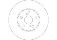 Disque de frein 17508 ABS