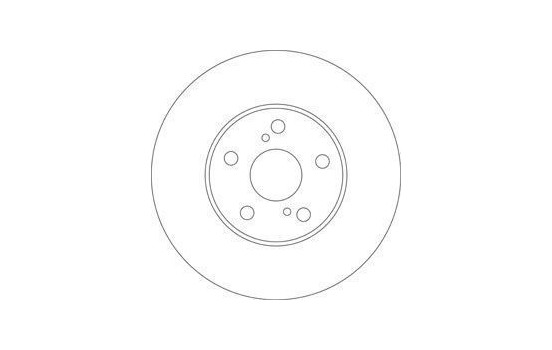 Disque de frein 17508 ABS